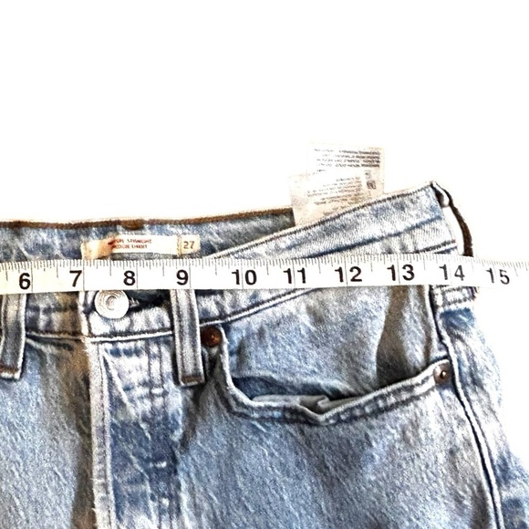 Levi's Women's Wedgie Straight Leg Jeans - Picture 9 of 11